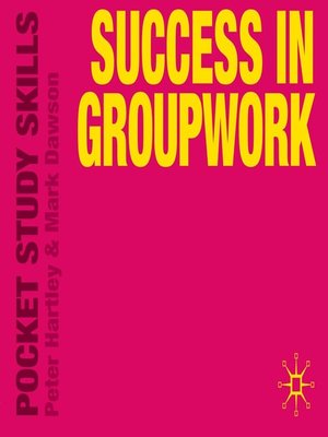 cover image of Success in Groupwork
